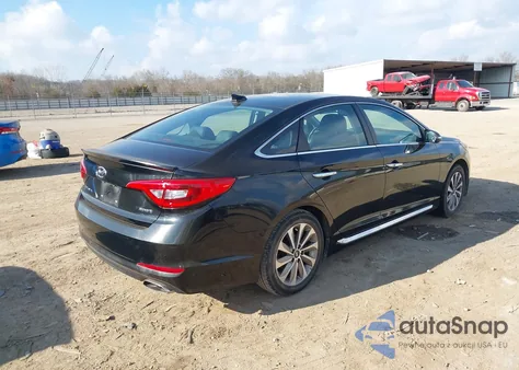 2017 Hyundai Sonata Sport from USA, damaged, VIN 5NPE34AF4HH453611